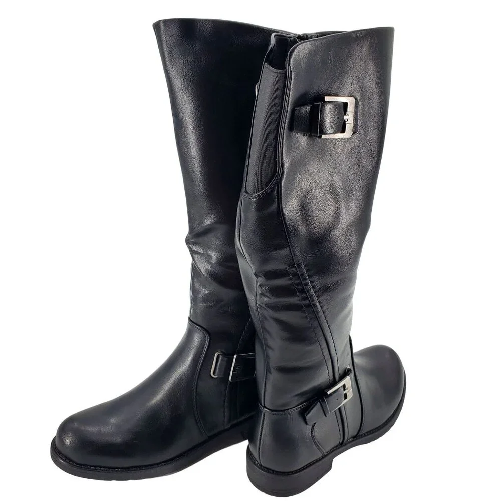 Baretraps 6.5 Tall Boots Woman Carmen Horse Riding Knee-High Shoes Equestrian